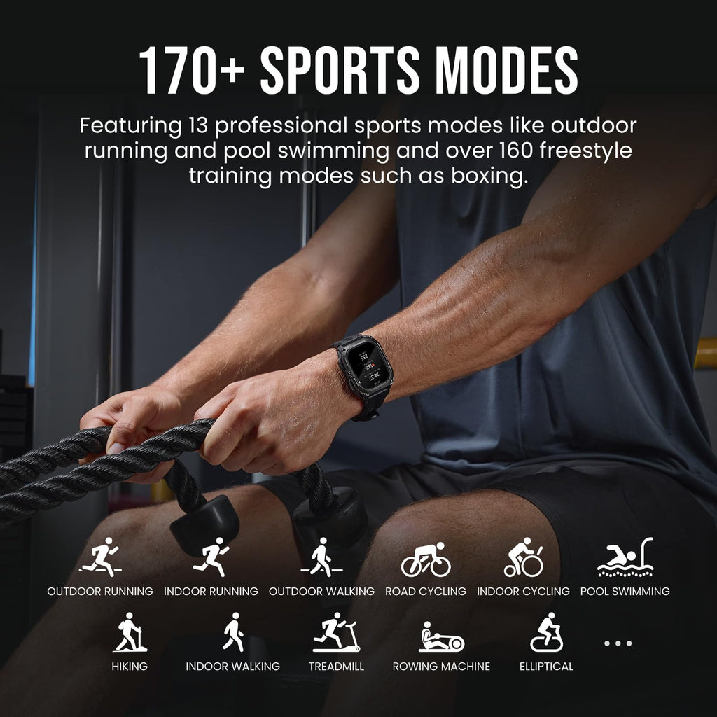 Smart Watch with GPS, Waterproof, 15-Day Battery J890