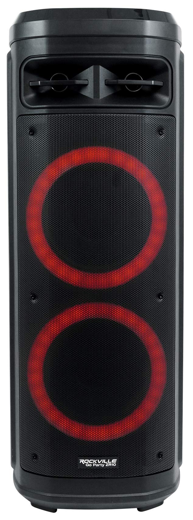 Dual 10" Wireless LED Bluetooth Speaker 2-Pack I4847