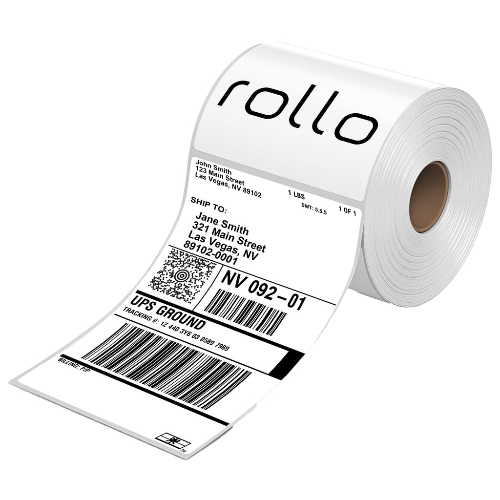 4x6 Direct Thermal Shipping Labels 500 Label Roll I2274