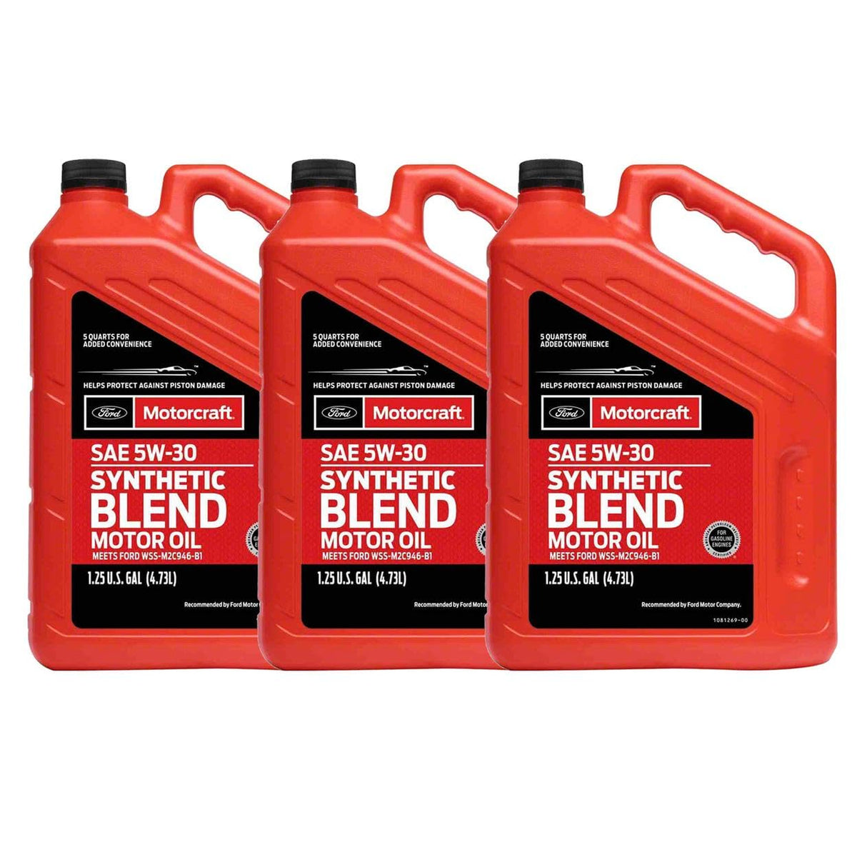 5W-30 Synthetic Blend Motor Oil 15 Quart A423