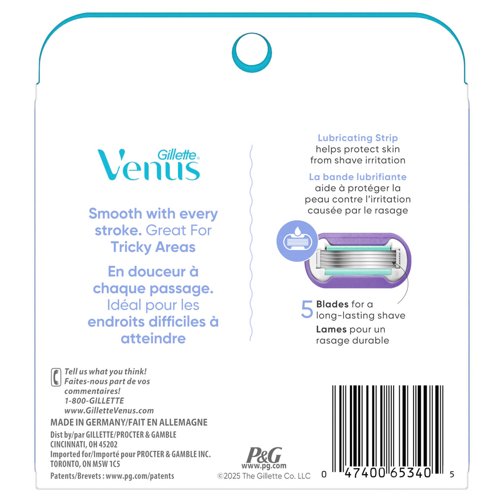 6 Count Womens Razor Blade Refills Q493