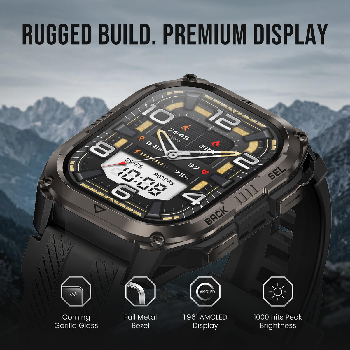 Smart Watch with GPS, Waterproof, 15-Day Battery J890