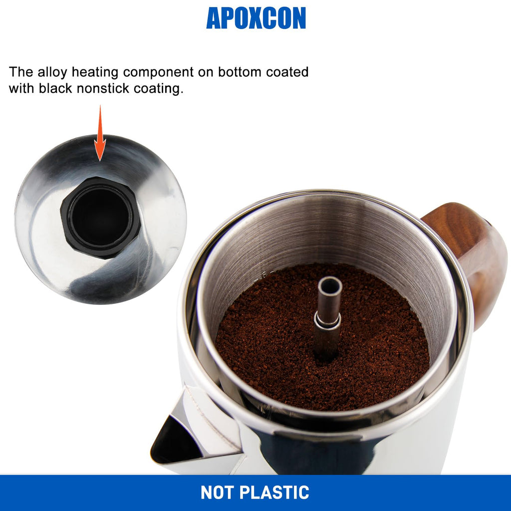 6 Cup Stainless Steel Electric Coffee Percolator L730905