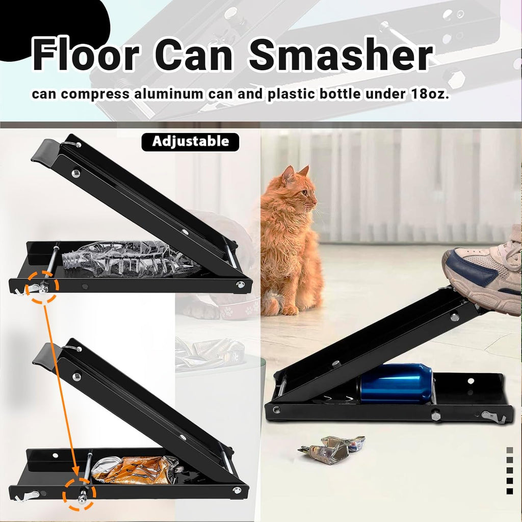 Heavy Duty Floor Can Crusher A707