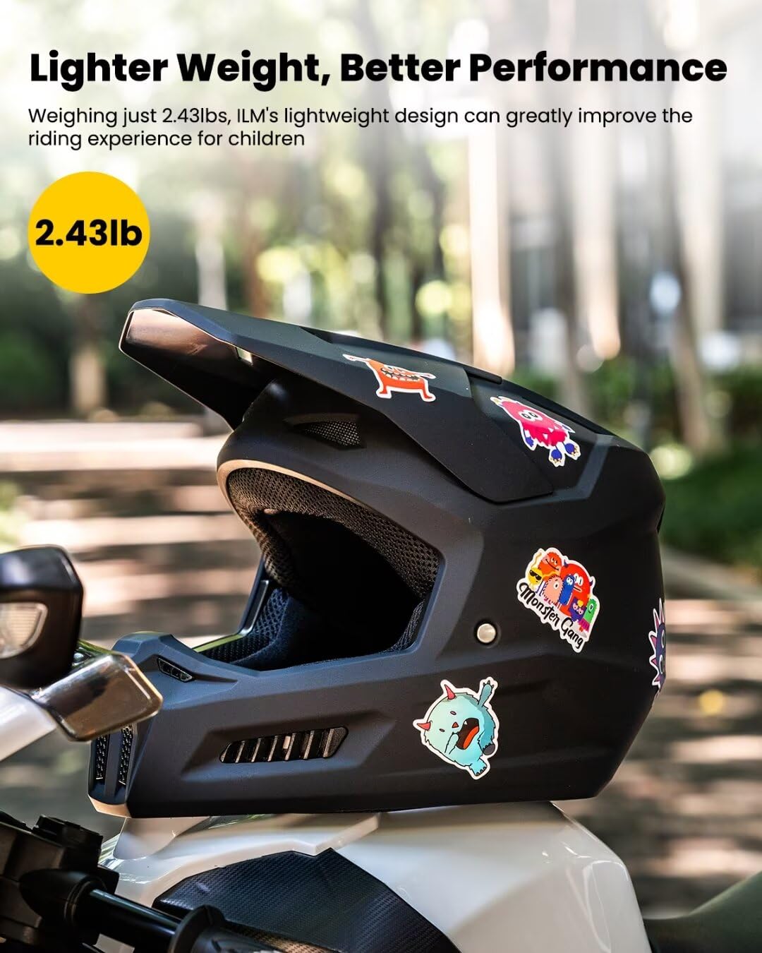 Kids Youth Full Face Motocross Helmet R815949