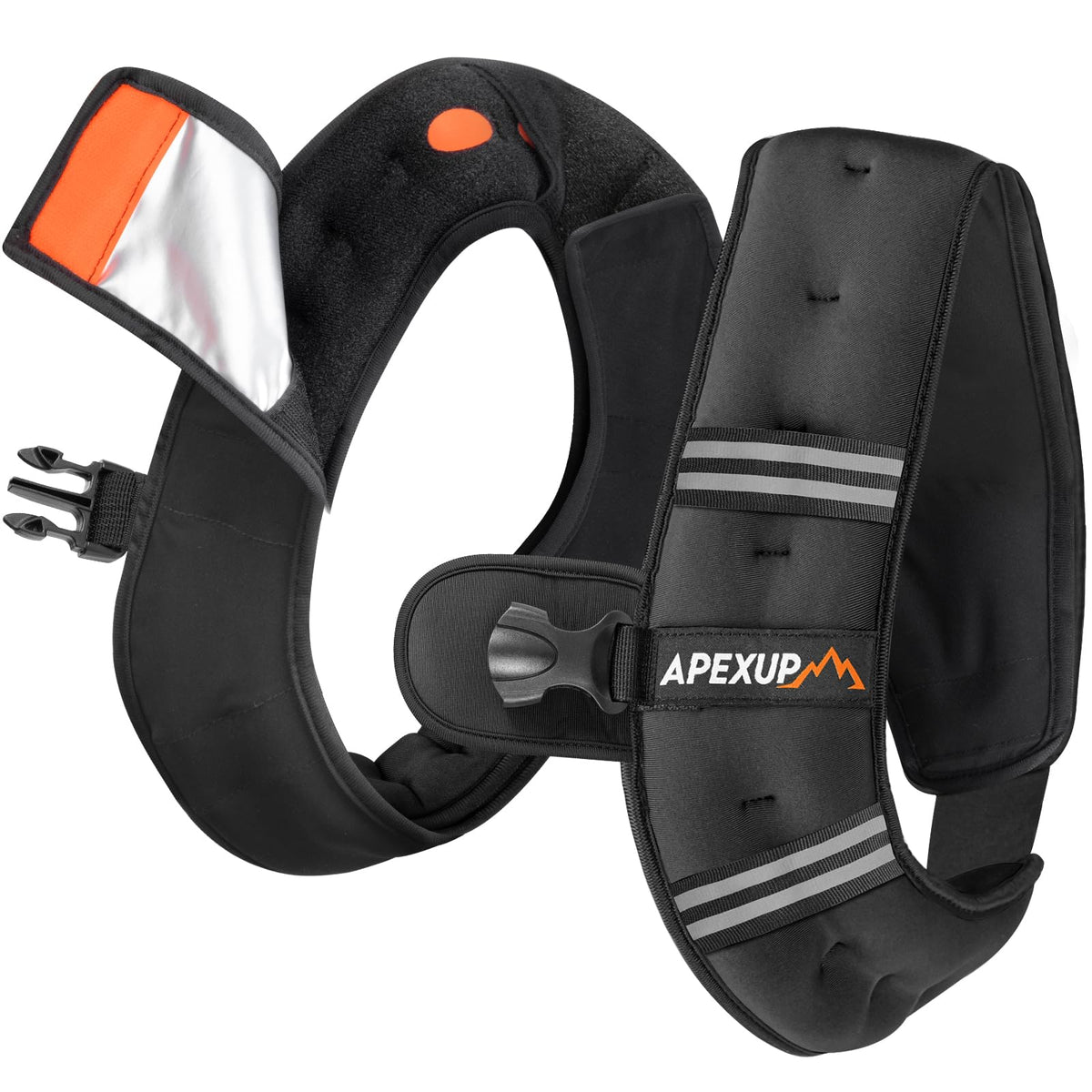 10lbs/Pair Adjustable Ankle Weights & 5lbs Weighted Vest T101274