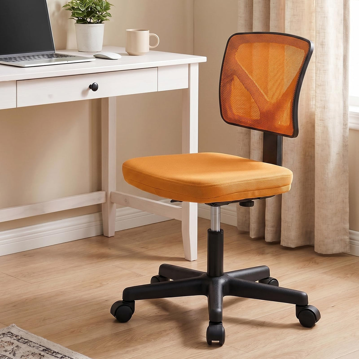 Armless Ergonomic Home Office Chair N502681