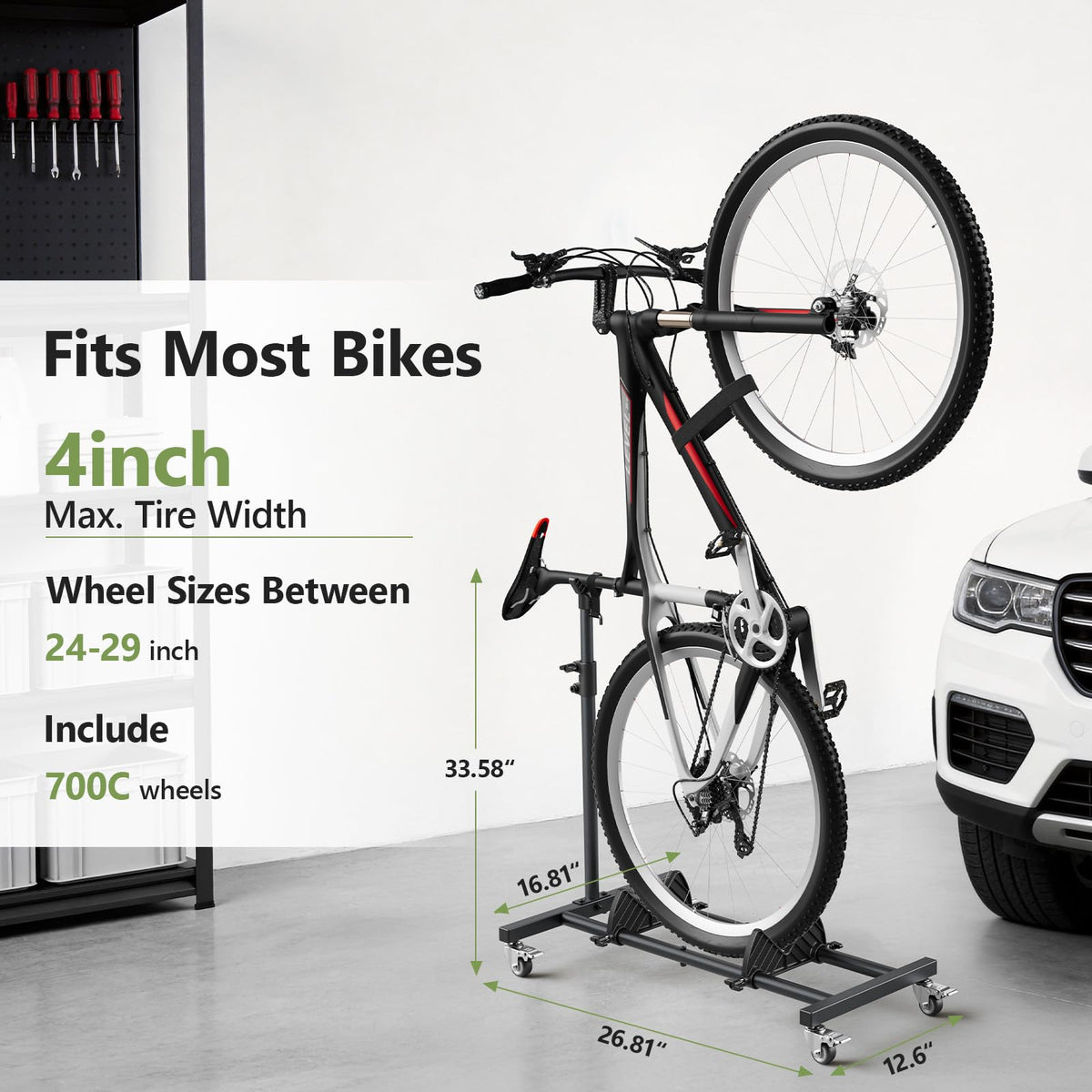 Freestanding Black Bike Stand M31023