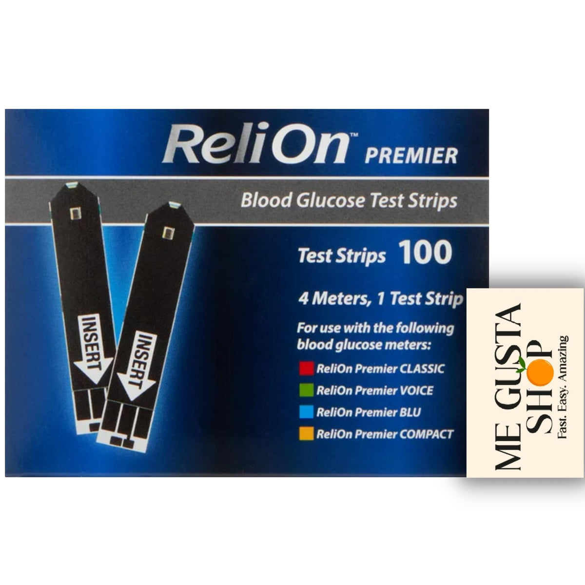 Blood Glucose Test Strips 100 Count O92473