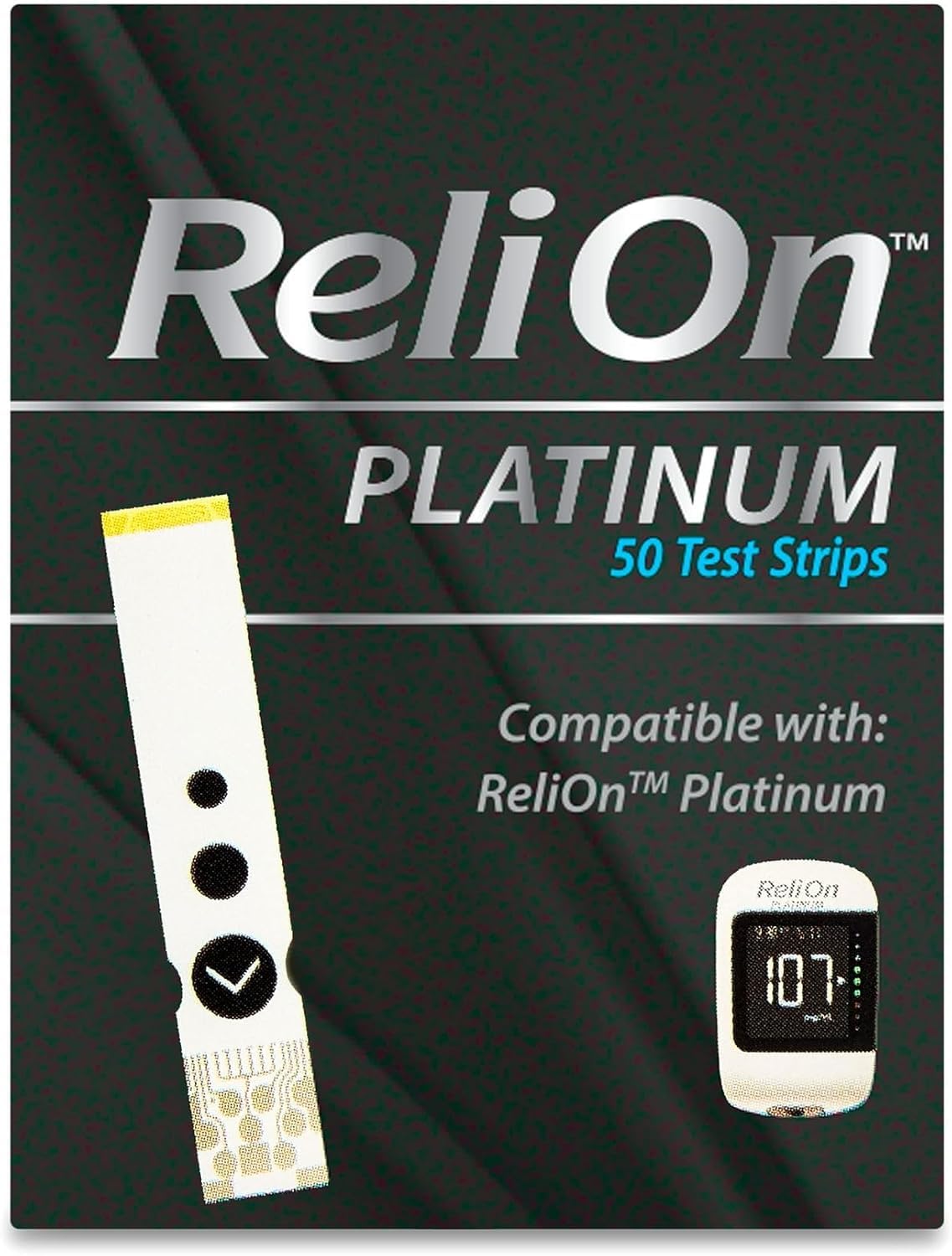 Platinum Test Strips 50 Count D446
