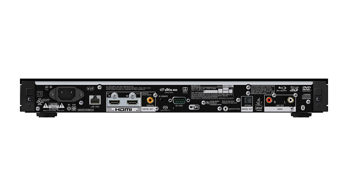 4K Ultra HD Blu-Ray Disc Player F990135