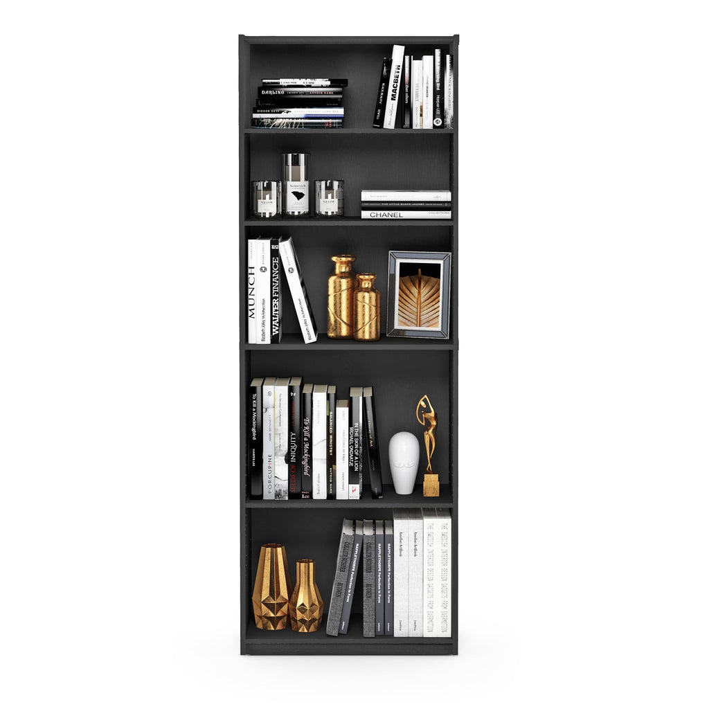 5-Tier Book Shelf with Adjustable Shelves R3254