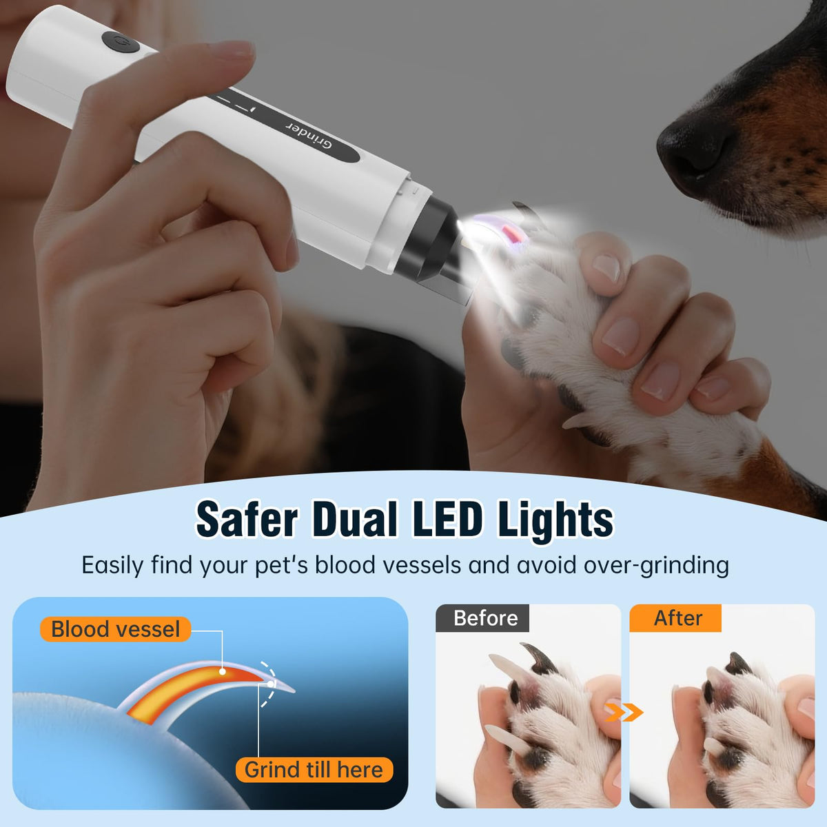 Electric Dog Nail Grinder A360