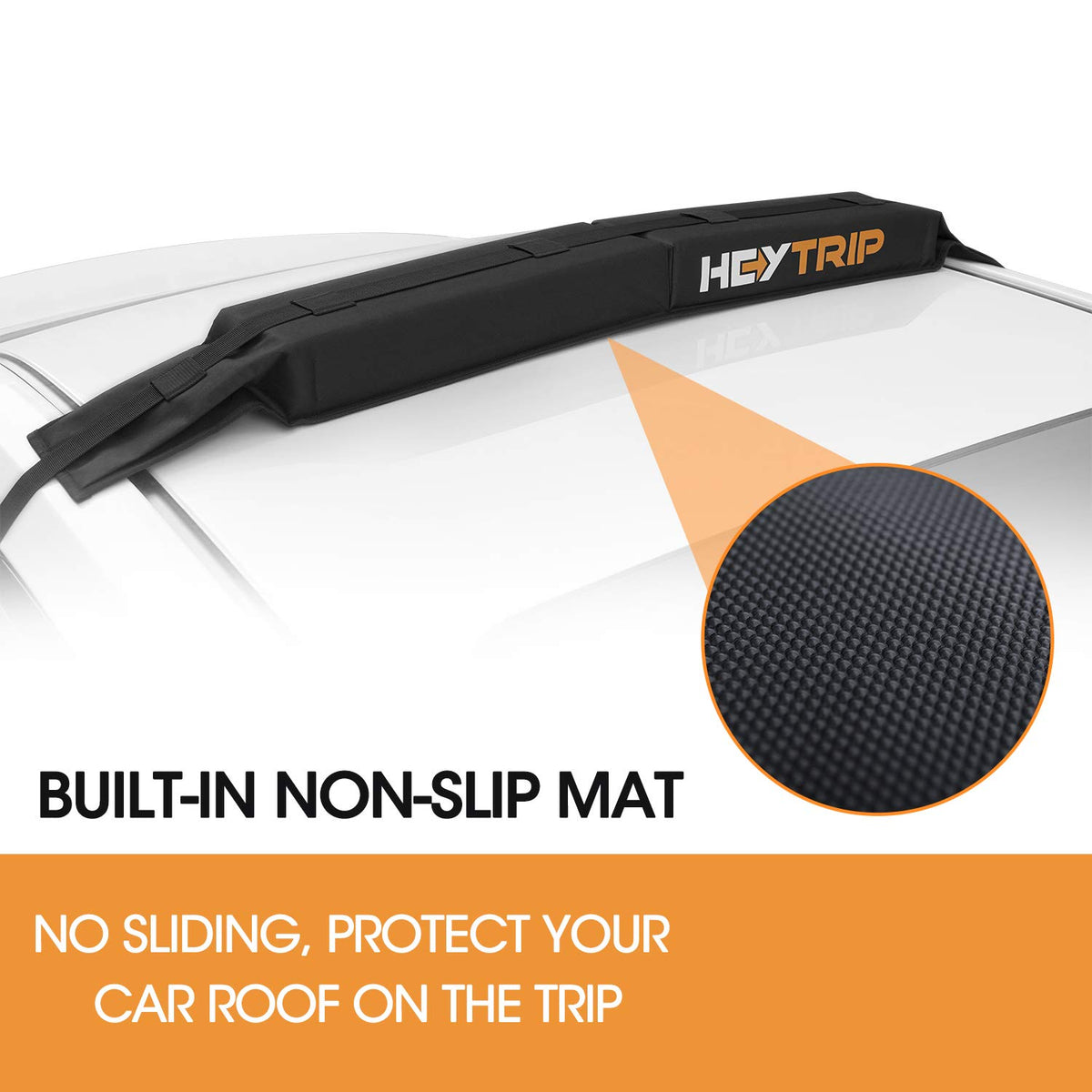 Soft Roof Rack Pads with Tie-Down Straps and Storage Bag W635654