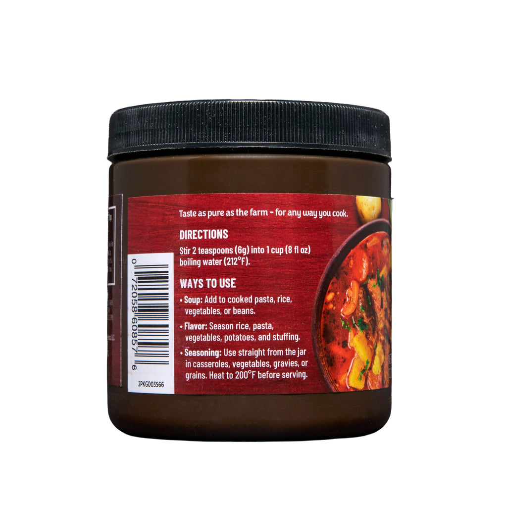 Beef Broth Base Granulated Bouillon Seasoning 12 oz Jar T515