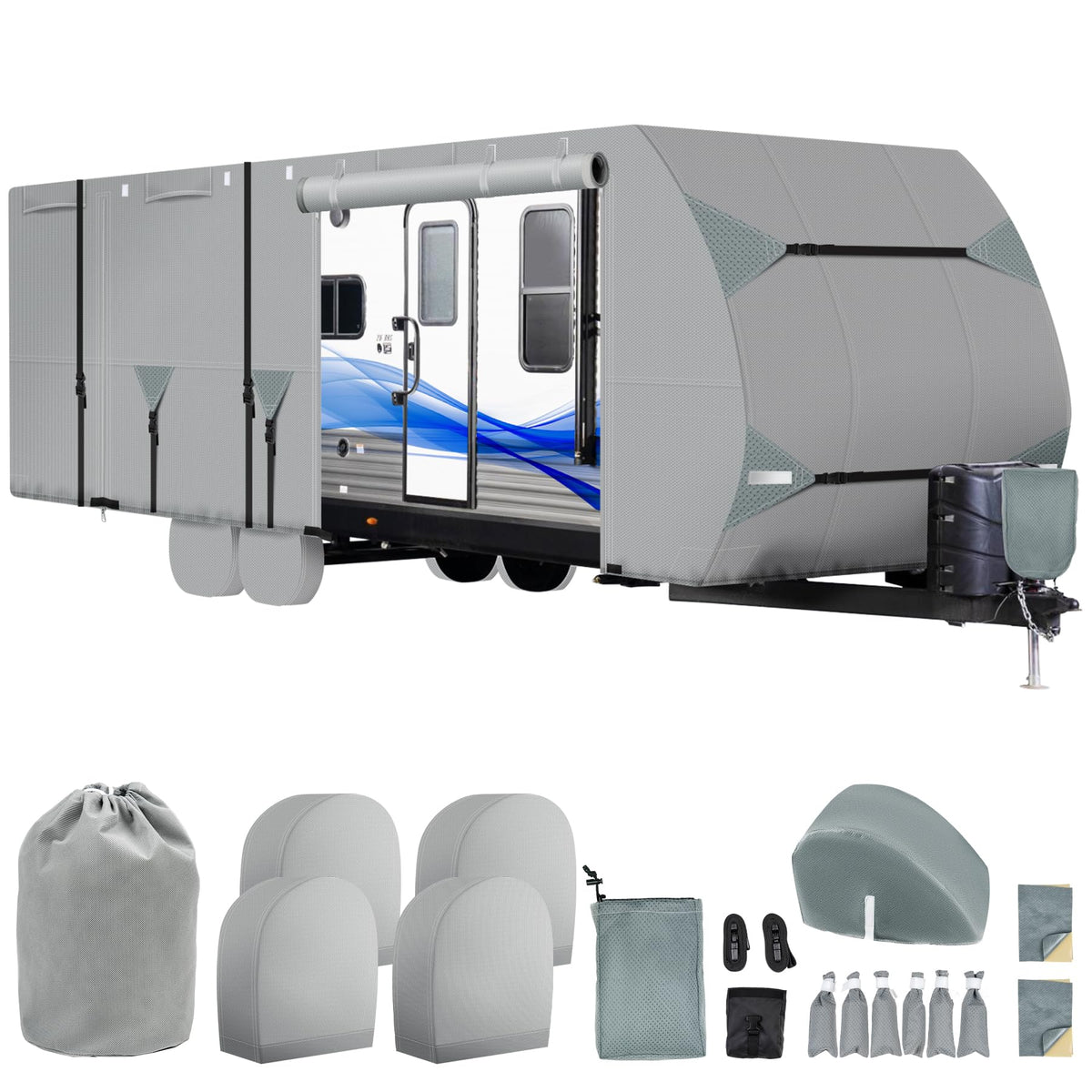 18-20 ft Travel Trailer RV Cover S58938