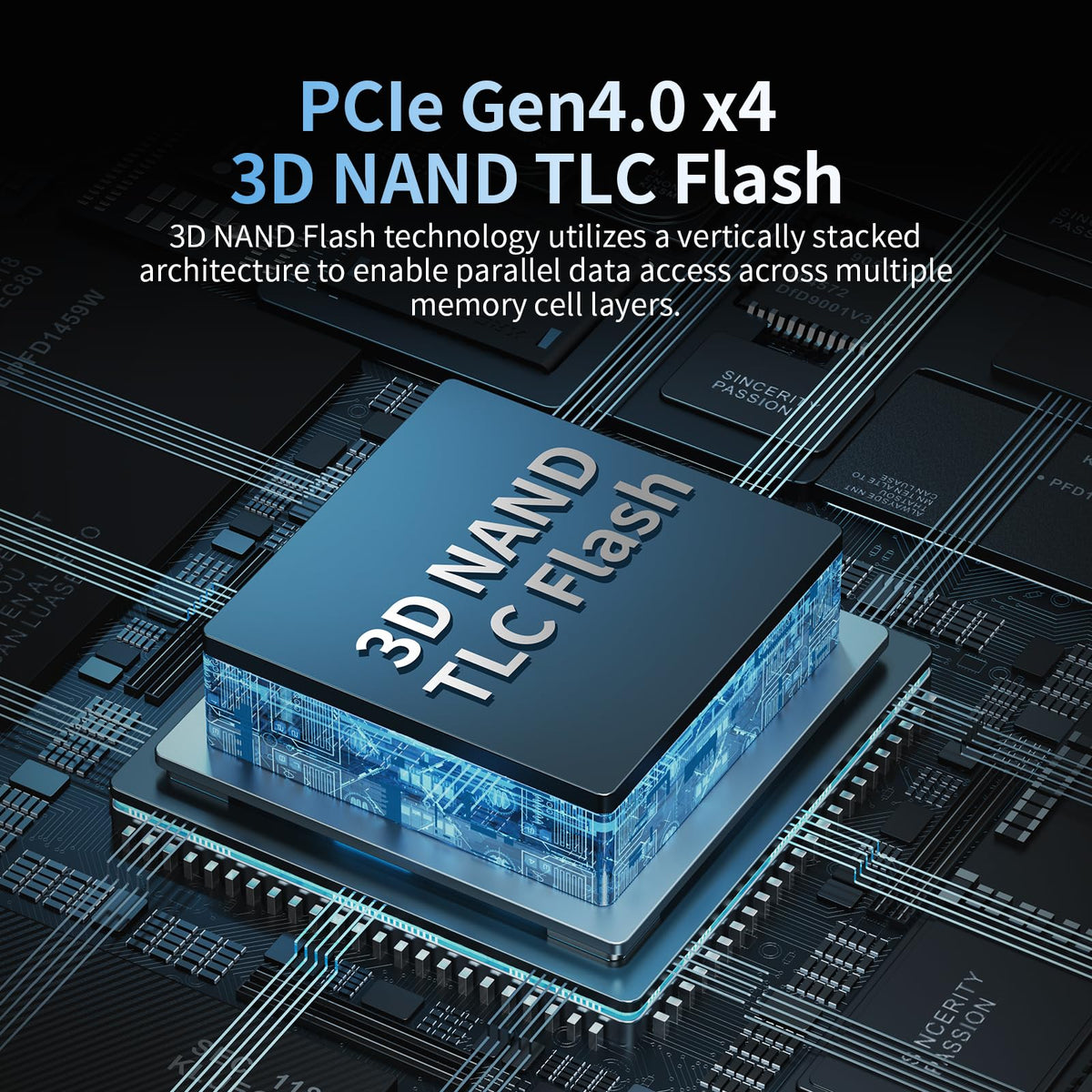 2TB NVMe M.2 PCIe Gen4 x4 Internal SSD K777581