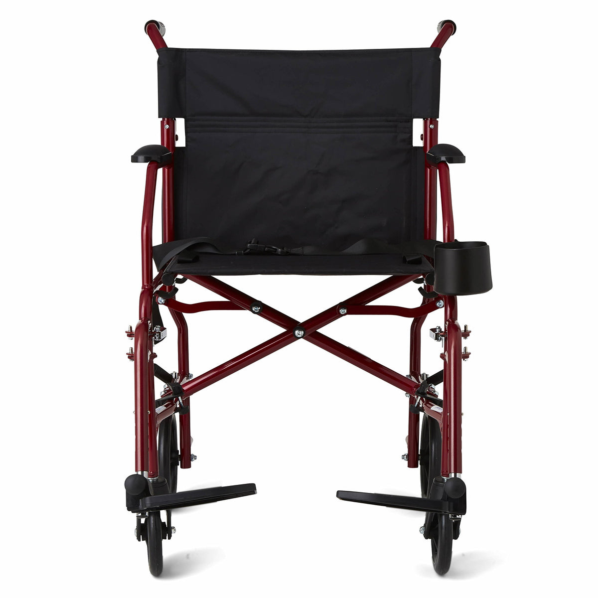 Ultra Lightweight Foldable Transport Wheelchair 19-Inch Seat Y48340