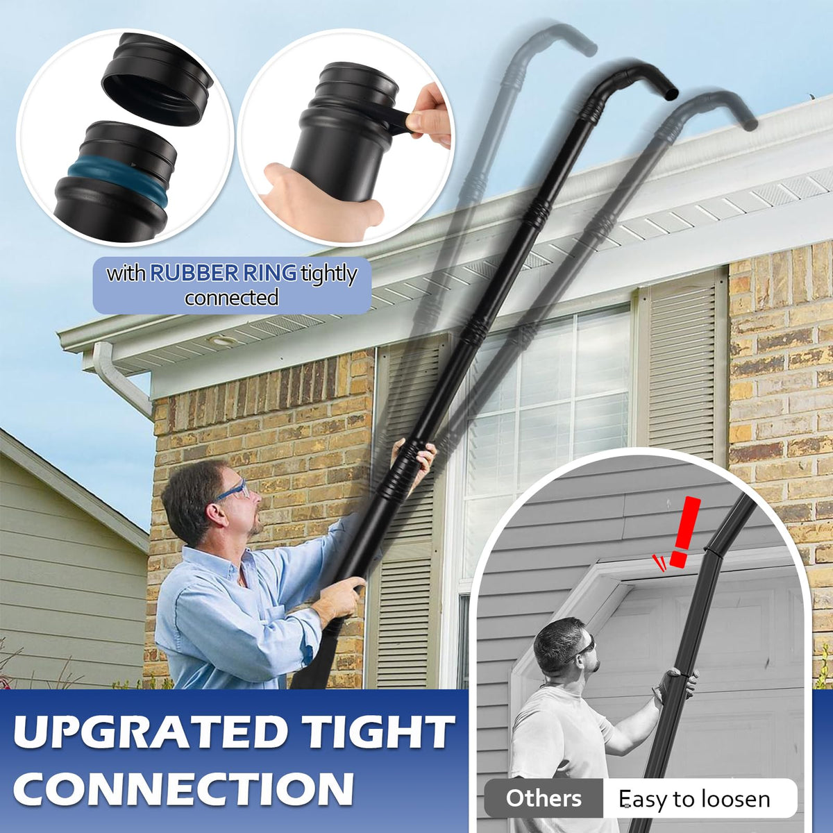 Universal Gutter Cleaning Tools for Leaf Blowers D25086