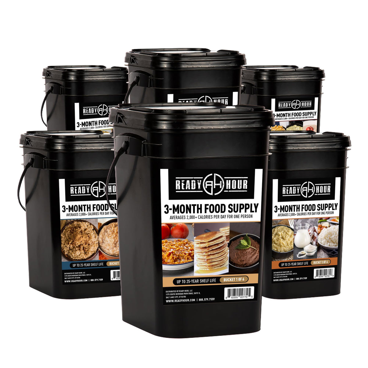 3-Month Emergency Food Supply 846 Servings F308473