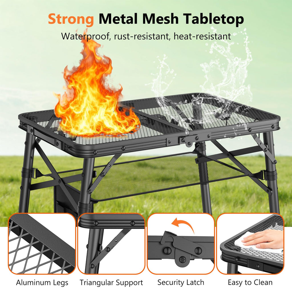 Portable Folding Grill Table L56023