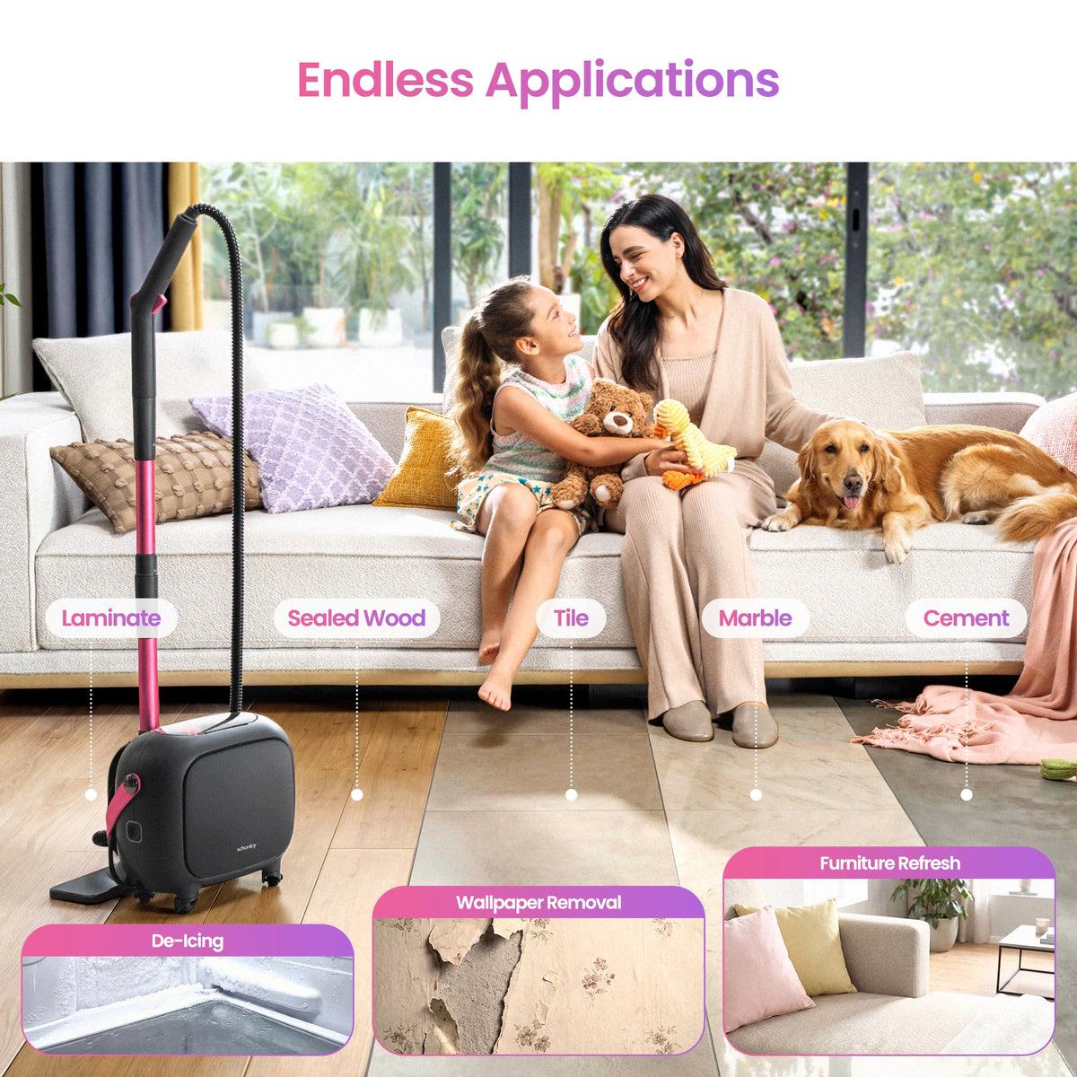 21-in-1 Steam Cleaner W788