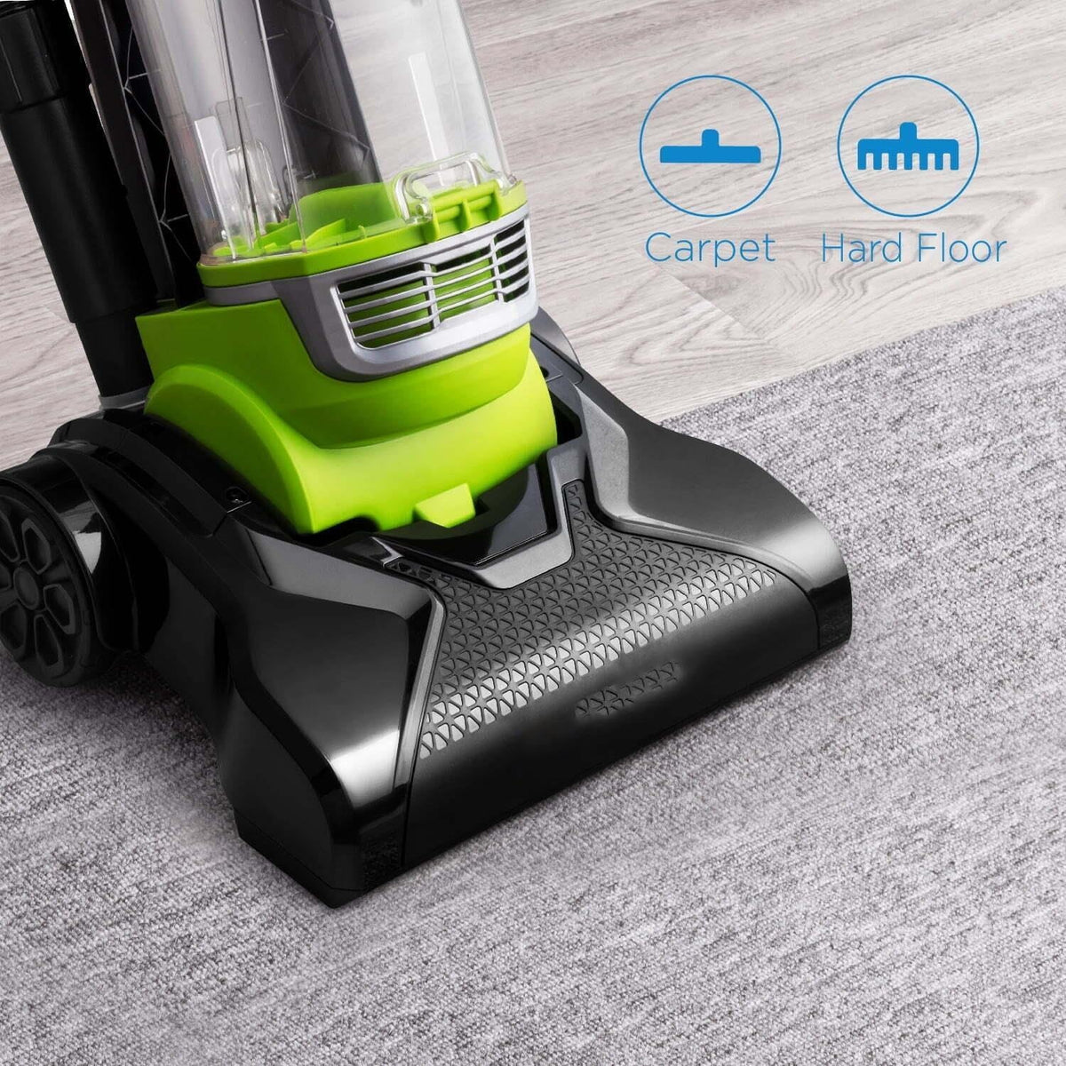 Bagless Upright Vacuum with Crevice Tool and Dusting Brush O609857