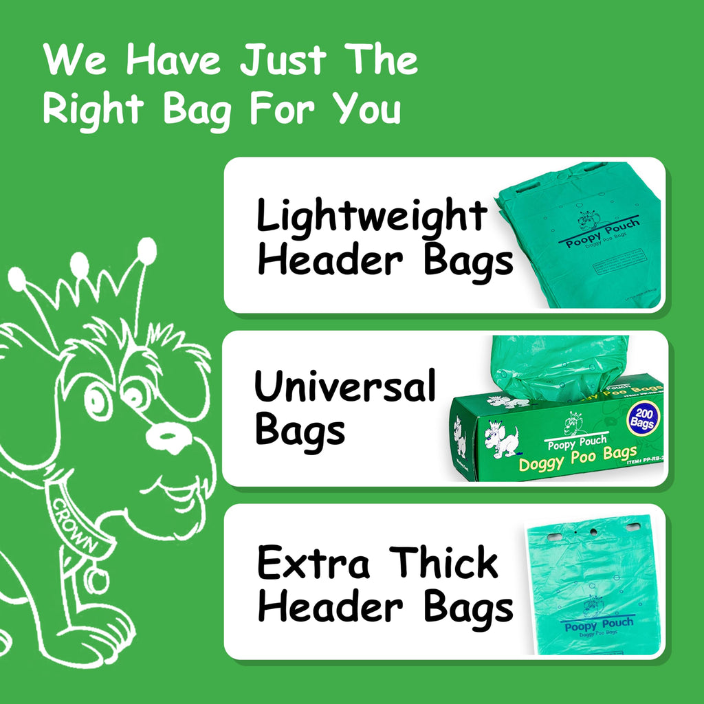 Lemon-Scented Tie-Handle Dog Poop Bags 2,000pcs T24679