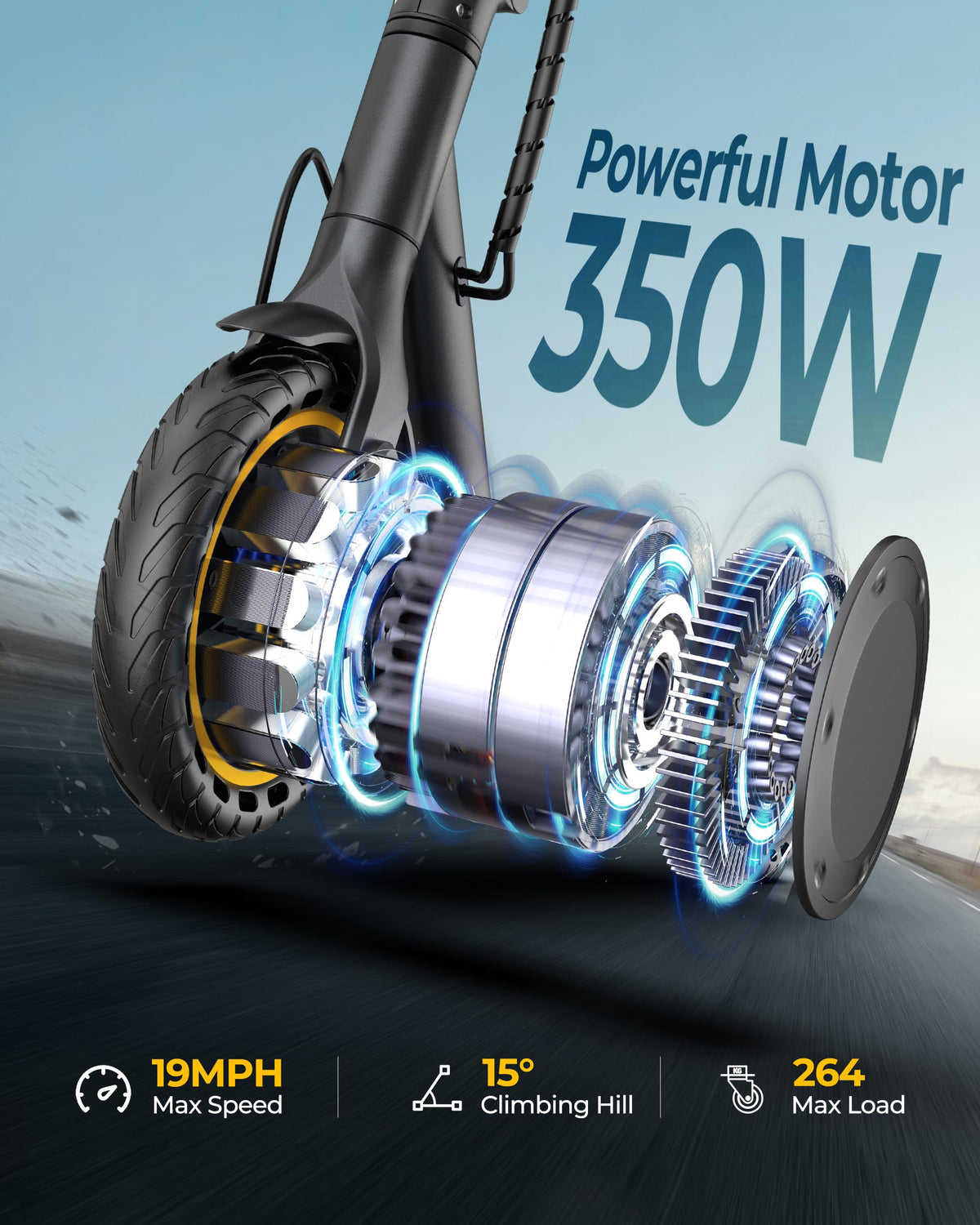 500W Electric Scooter A229249