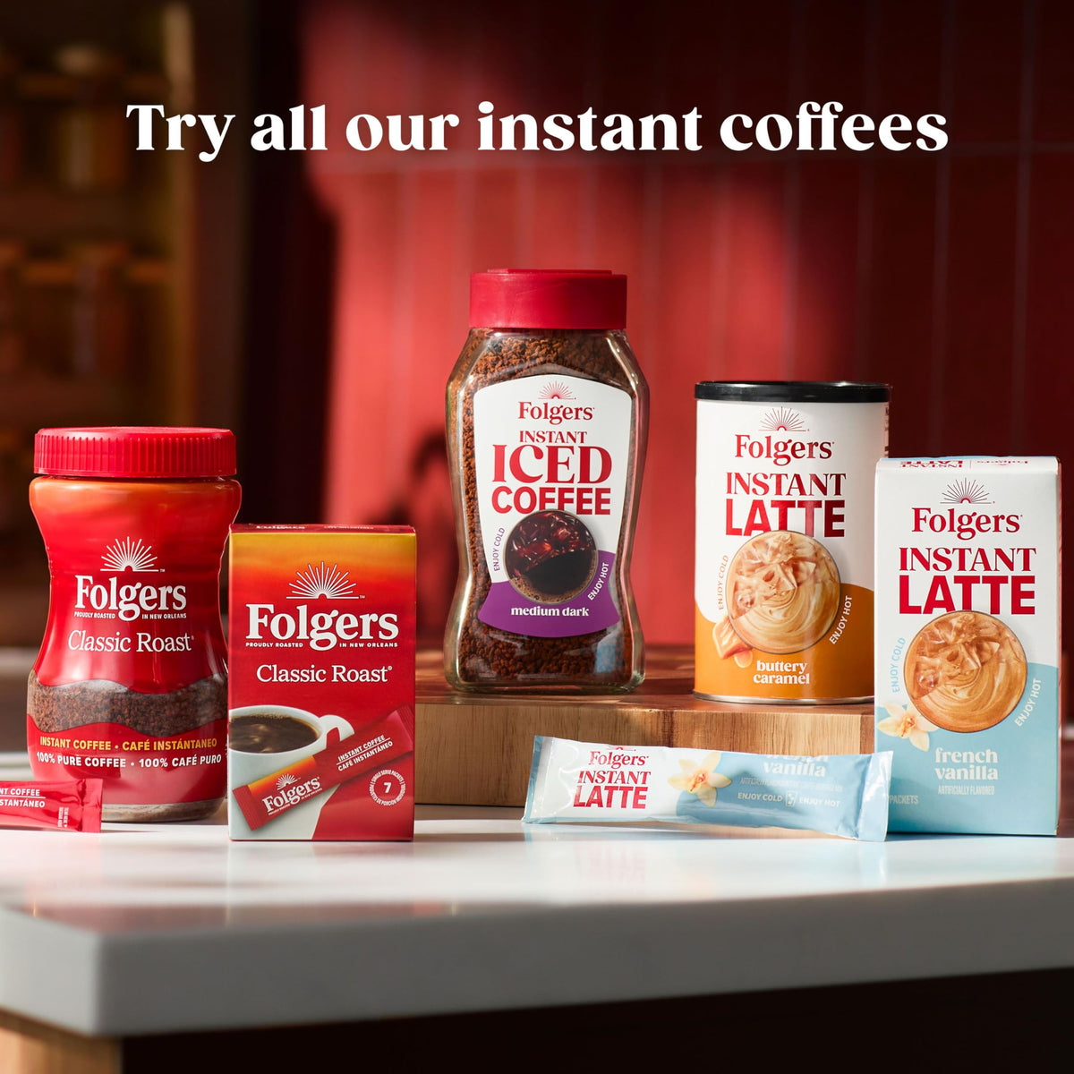 Instant Iced Coffee 7 Ounce Jar Pack of 6 E5117