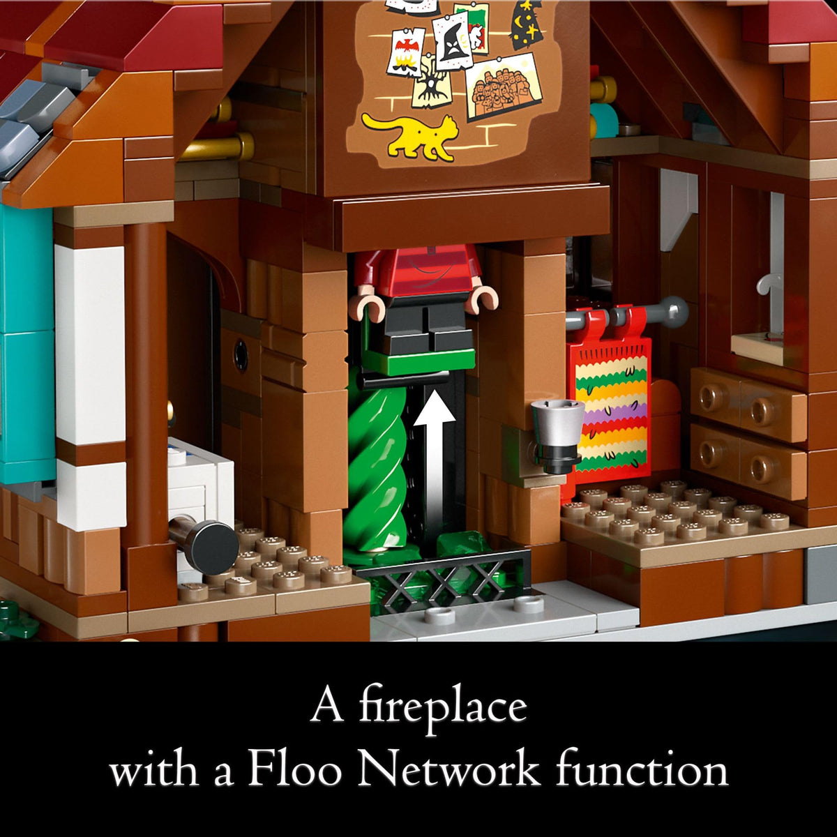 Harry Potter The Burrow Building Set with 10 Minifigures L844372