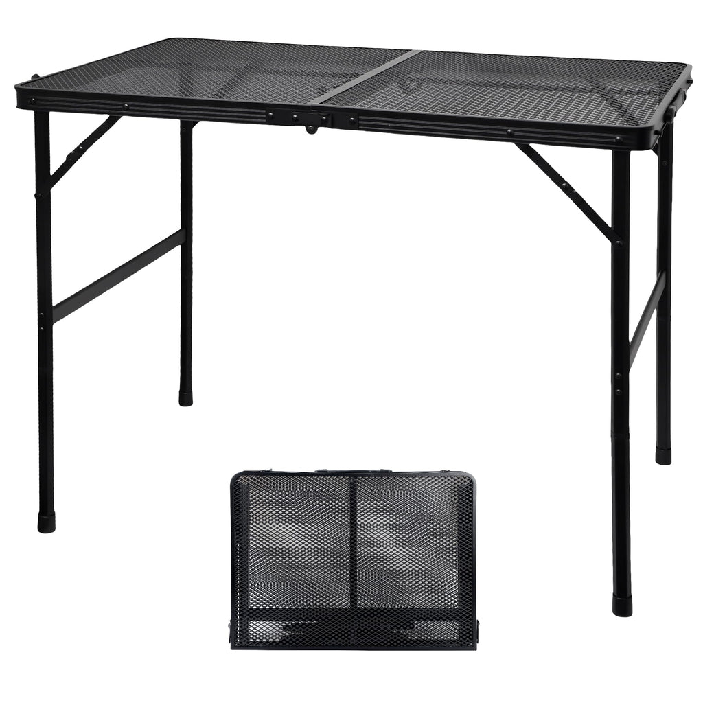Folding Camping Grill Table E442546