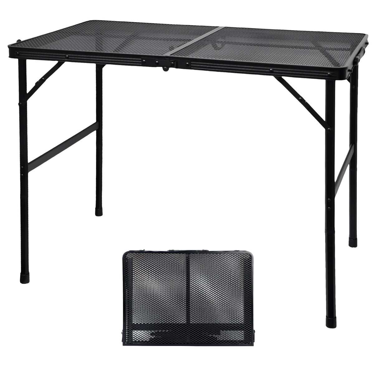 Folding Camping Grill Table E442546