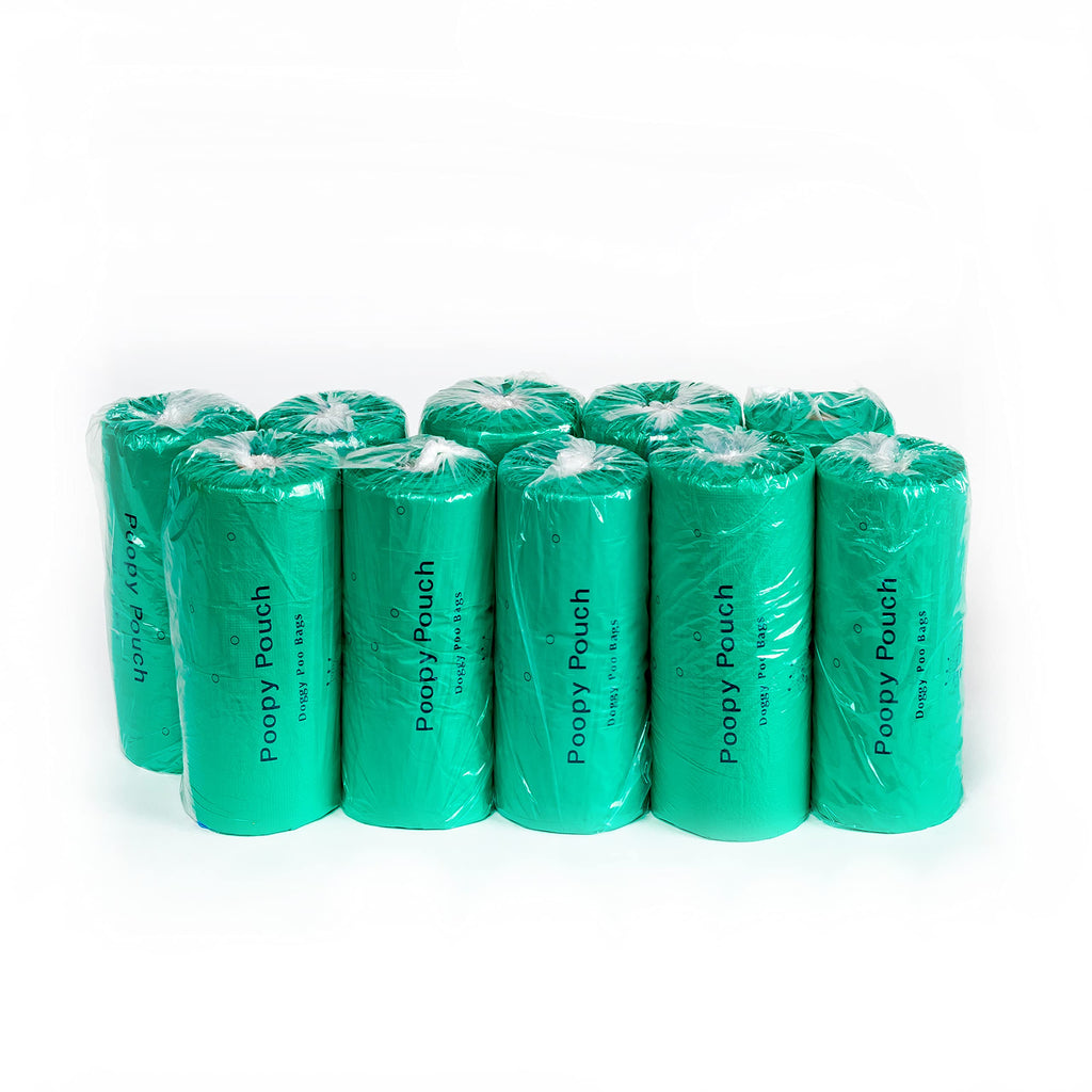 Lemon-Scented Tie-Handle Dog Poop Bags 2,000pcs T24679
