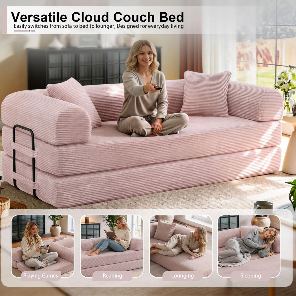 78 inch Sofa Bed Sleeper Couch W79282