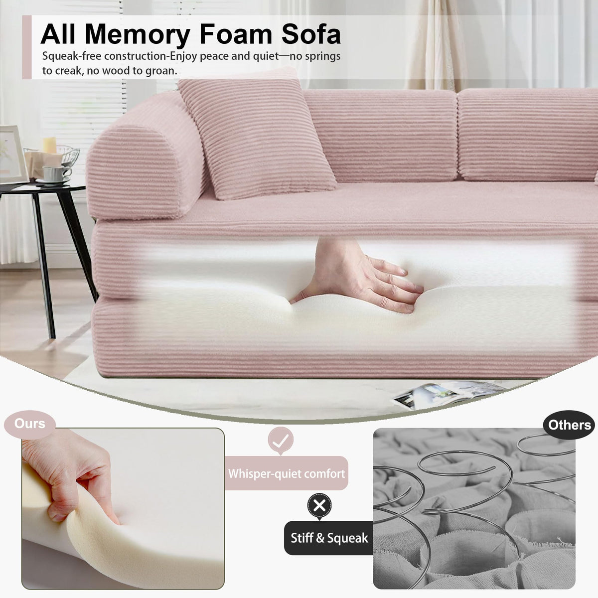 78 inch Sofa Bed Sleeper Couch W79282