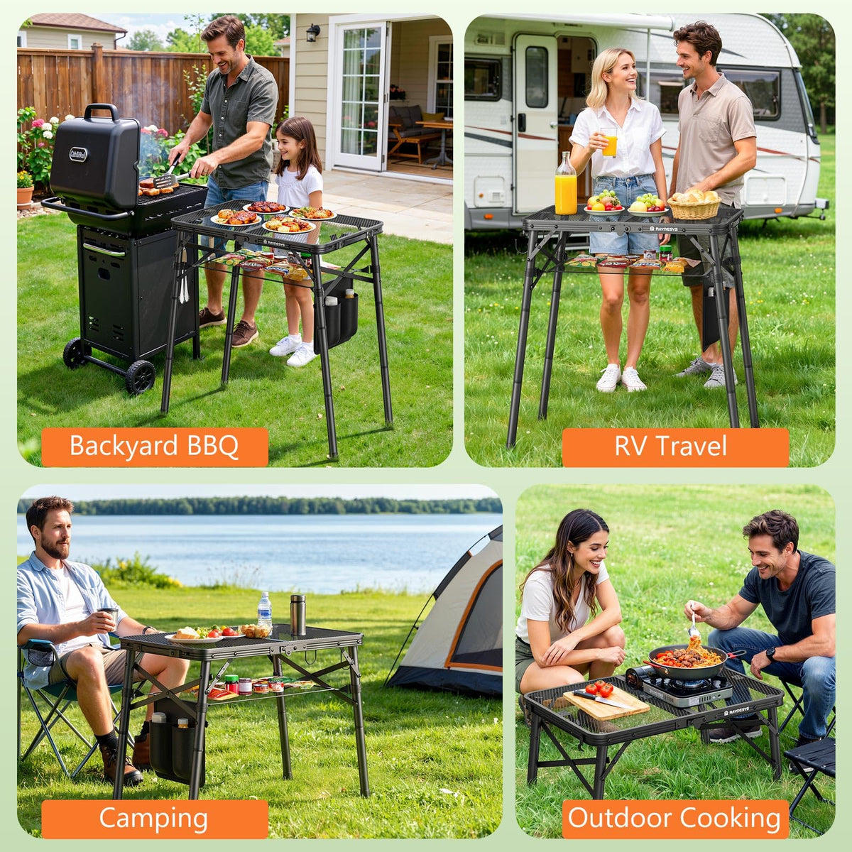 Portable Folding Grill Table L56023