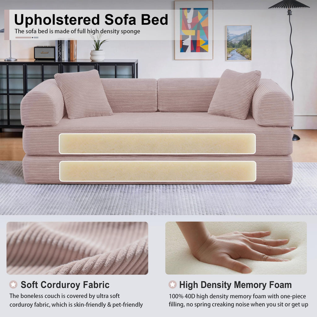 78 inch Sofa Bed Sleeper Couch W79282