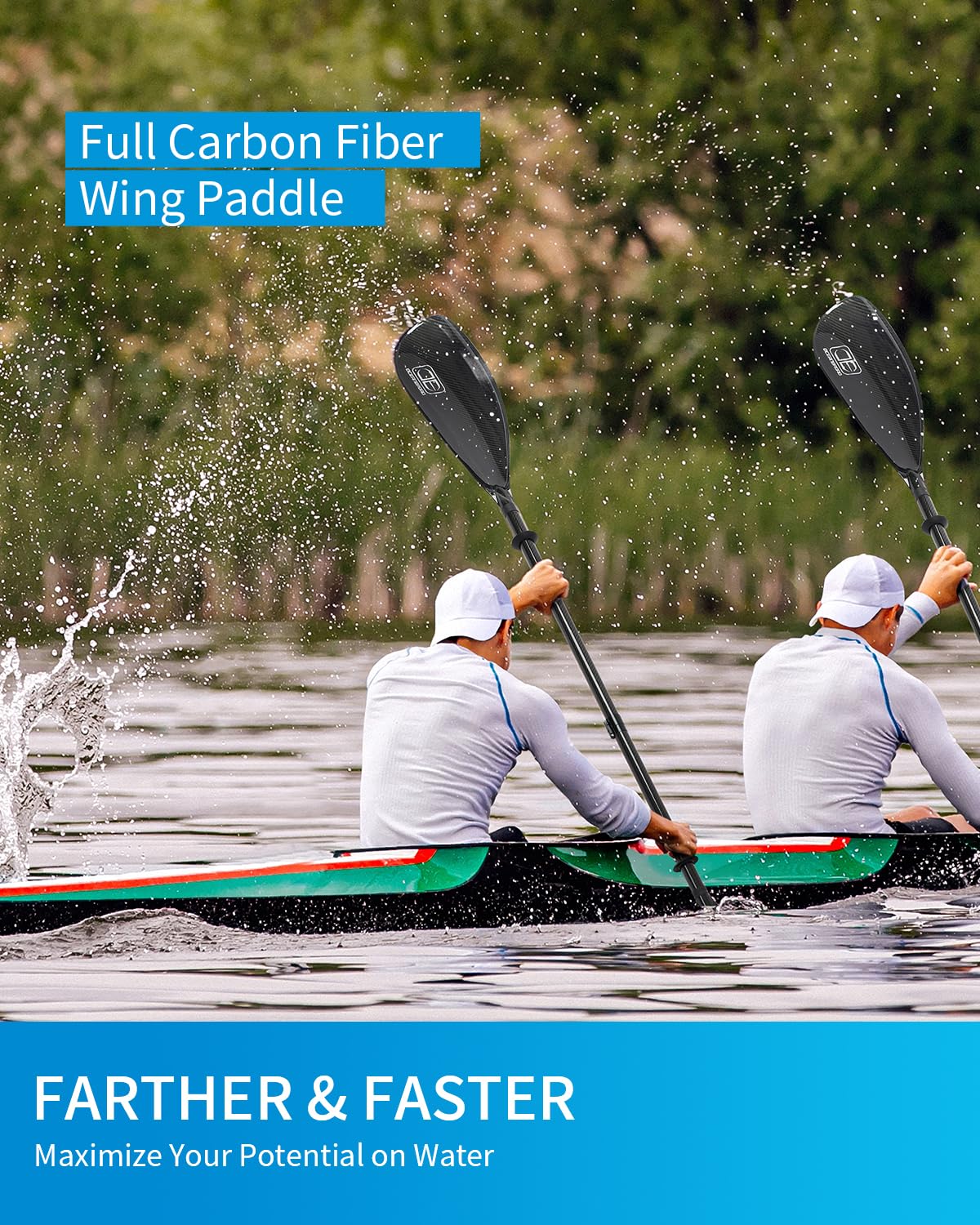 Lightweight Full Carbon Fiber Kayak Paddle K787200