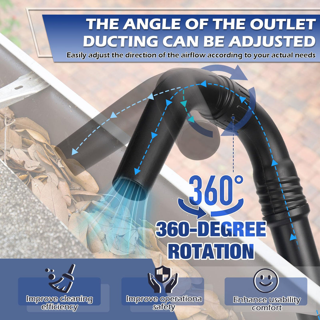 Universal Gutter Cleaning Tools for Leaf Blowers D25086