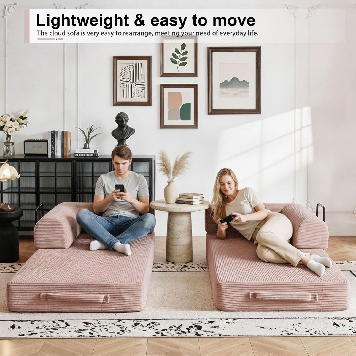78 inch Sofa Bed Sleeper Couch W79282