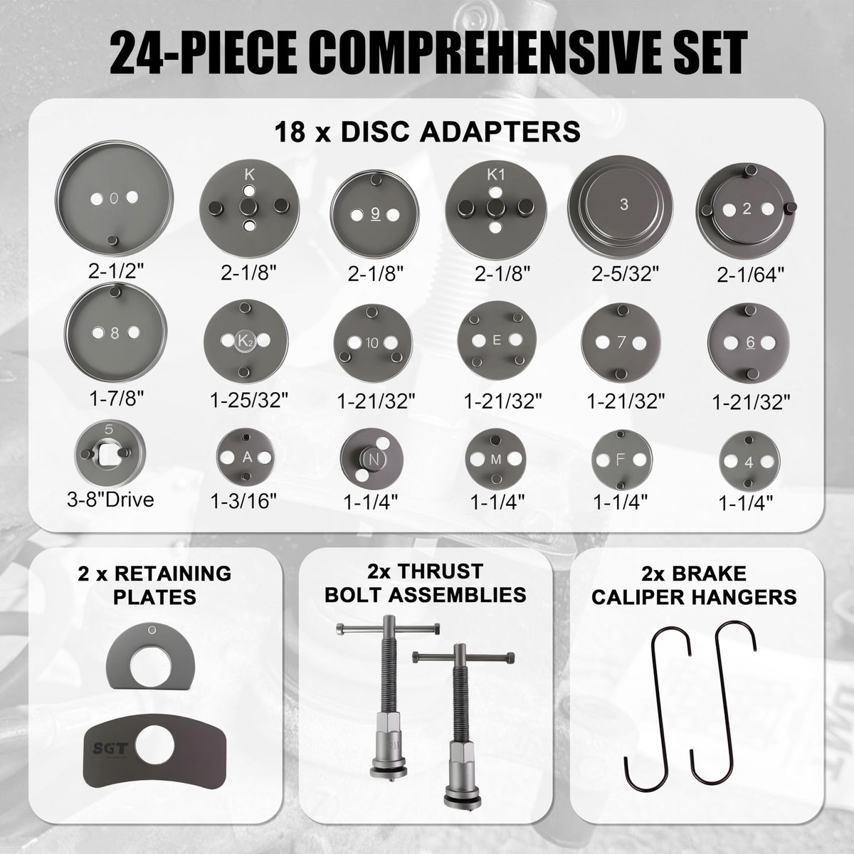 32pc Brake Tool Kit D7213