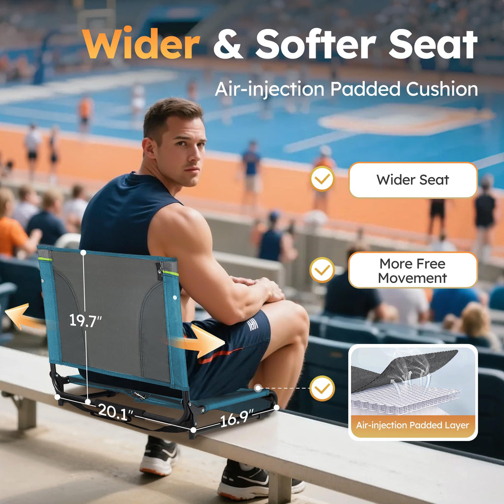 2 Pack Folding Stadium Seats E255510
