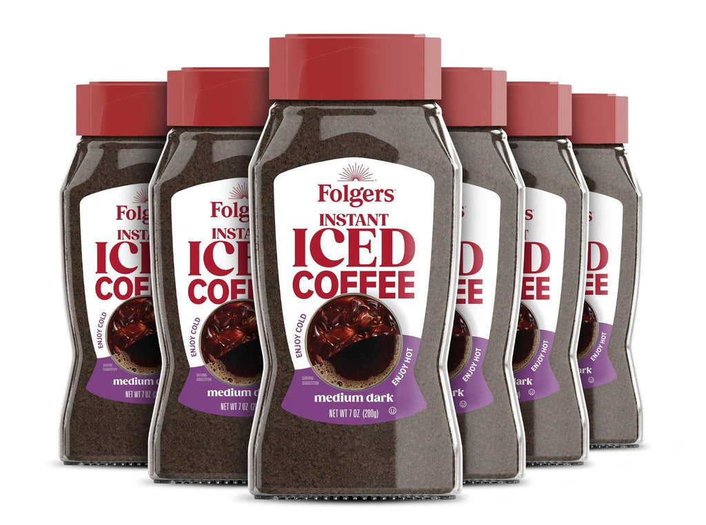 Instant Iced Coffee 7 Ounce Jar Pack of 6 E5117