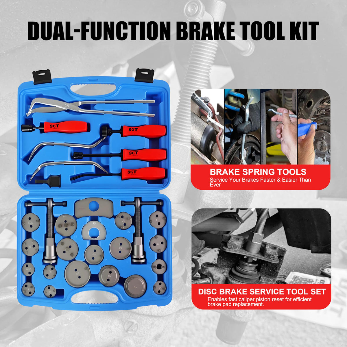 32pc Brake Tool Kit D7213