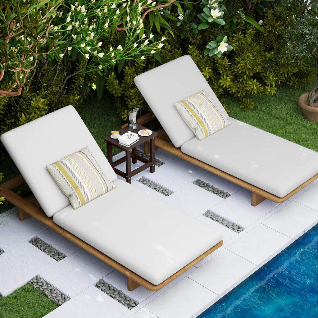 Set of 2 HDPE Outdoor Side Table K9268