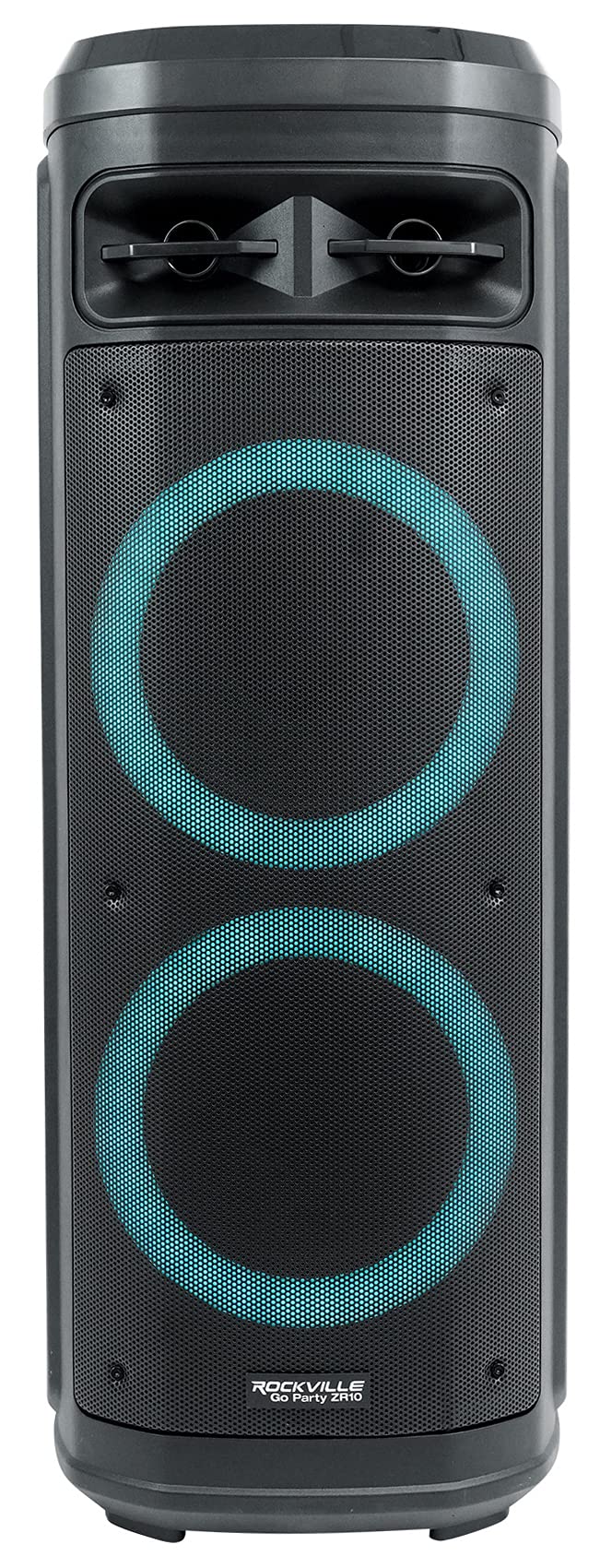 Dual 10" Wireless LED Bluetooth Speaker 2-Pack I4847