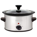 1.5 Quart Silver Slow Cooker O852065
