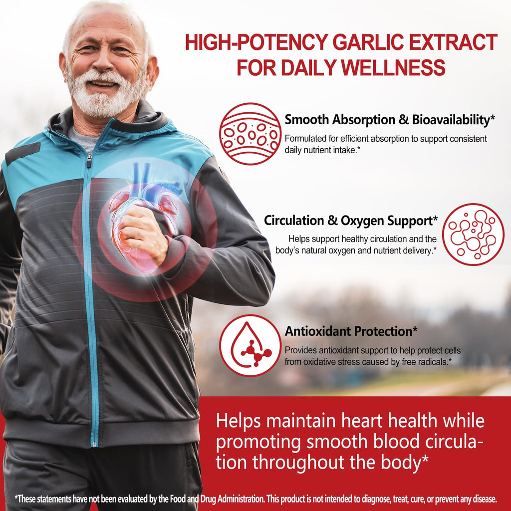 Aged Garlic Extract Capsules 7,500mg Q299325
