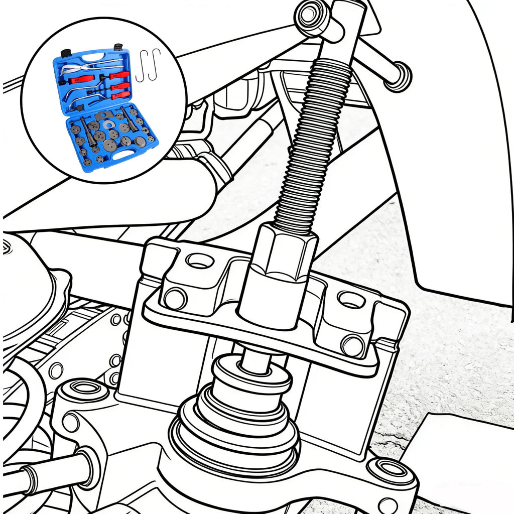 32pc Brake Tool Kit D7213